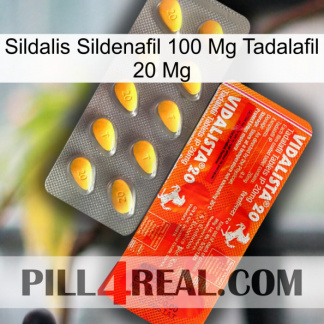 Sildalis Sildenafil 100Mg Tadalafil 20Mg new01